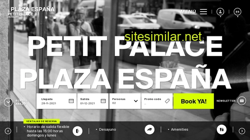 petitpalaceplazaespana.com alternative sites