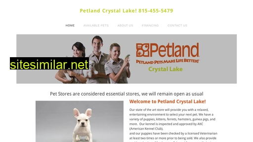 petlandcrystallake.com alternative sites