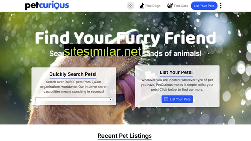 petcurious.com alternative sites