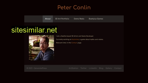 peterconlin.com alternative sites