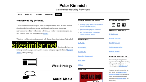 peterkimmich.com alternative sites
