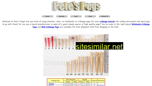 petespegs.com alternative sites