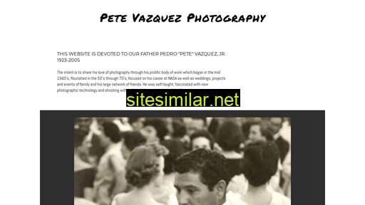 petevazquezphotography.com alternative sites