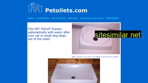 petoilets.com alternative sites