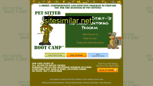 petsitterbootcamp.com alternative sites
