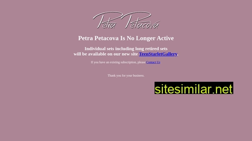 petrapetacova.com alternative sites