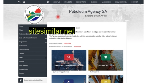 petroleumagencysa.com alternative sites