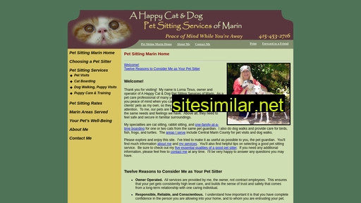 petsittingmarin.com alternative sites