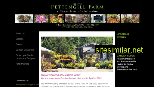 pettengillfarm.com alternative sites