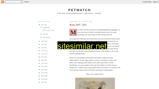 petwatch.blogspot.com alternative sites