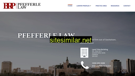 pfefferlelaw.com alternative sites