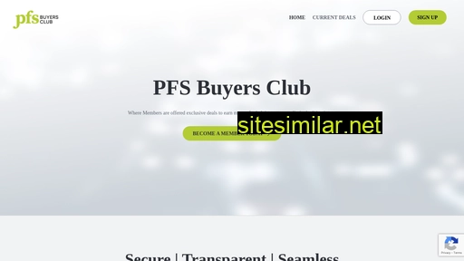 Pfsbuyersclub similar sites