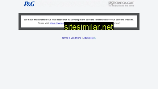 pgscience.com alternative sites