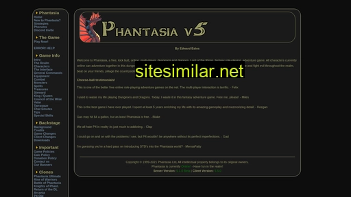 phantasia5.com alternative sites