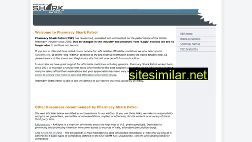 Pharmacysharkpatrol similar sites