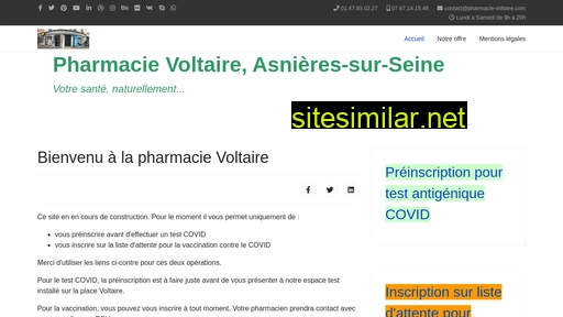 pharmacie-voltaire.com alternative sites