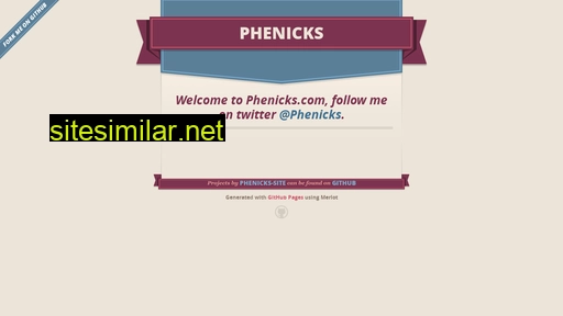 Phenicks similar sites