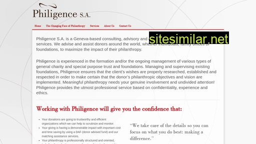 philigence.com alternative sites