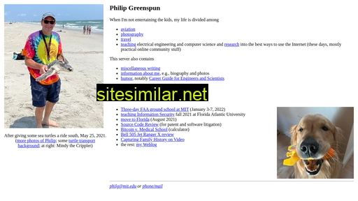 philip.greenspun.com alternative sites
