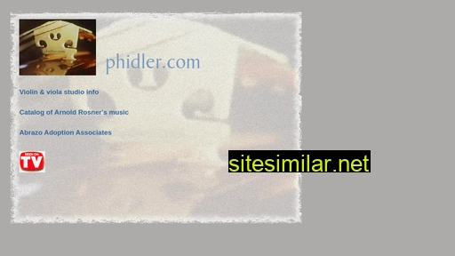Phidler similar sites
