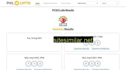 phil-lotto.com alternative sites