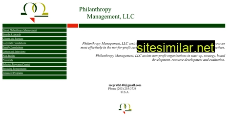 Philanthropymanagement similar sites