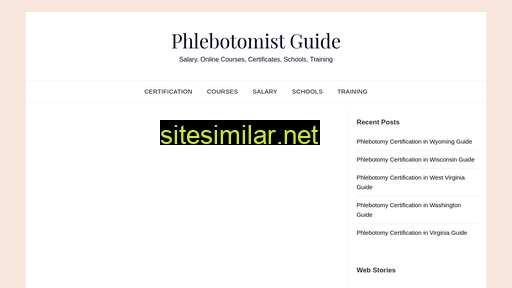 phlebotomistguide.com alternative sites