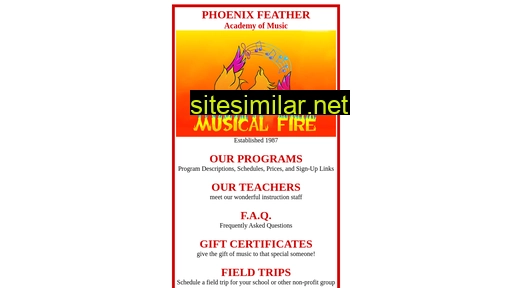 phoenixfeather.com alternative sites