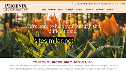 phoenixfuneralservicesinc.com alternative sites