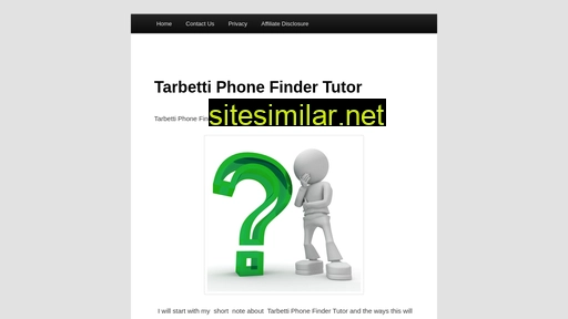 phonefinder.tarbettitutor.com alternative sites
