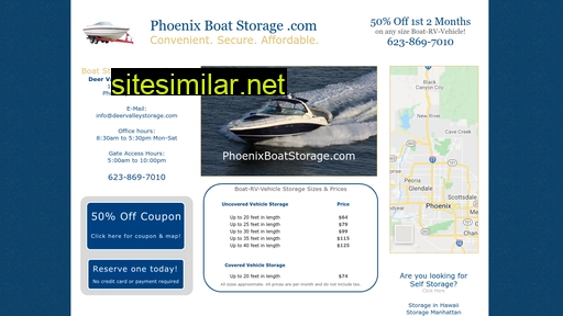 phoenixboatstorage.com alternative sites