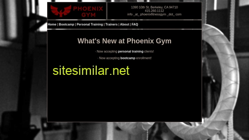 phoenixfitnessgym.com alternative sites