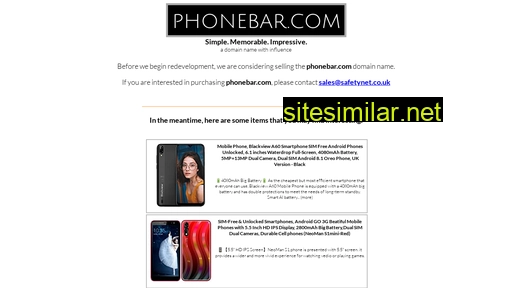 Phonebar similar sites