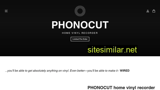 phonocut.com alternative sites