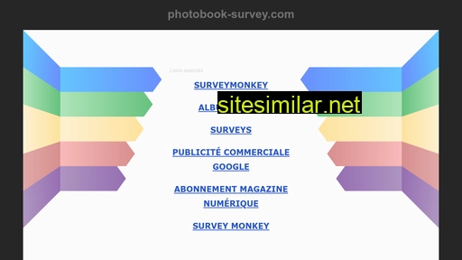 Photobook-survey similar sites