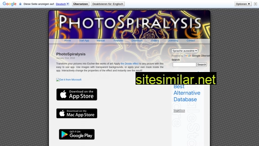 Photospiralysis similar sites