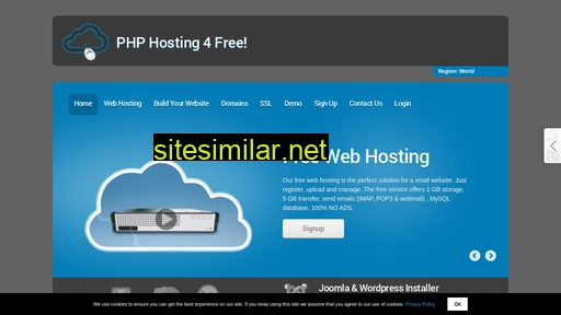 phphosting4free.runhosting.com alternative sites