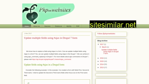 phponwebsites.com alternative sites