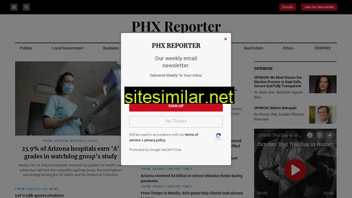 Phxreporter similar sites