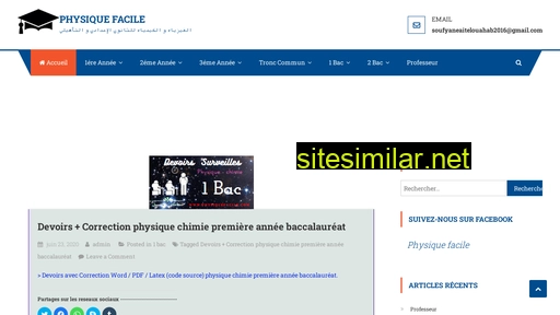 physiquefacile.com alternative sites