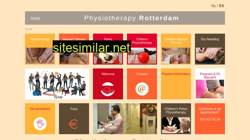 physiotherapyrotterdam.com alternative sites