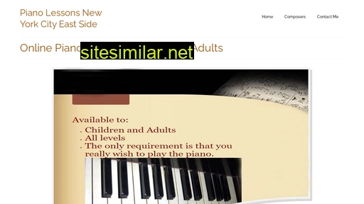 pianolessonnyc.com alternative sites
