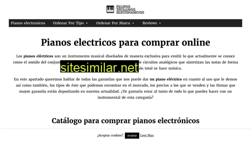 pianoselectronicos.com alternative sites
