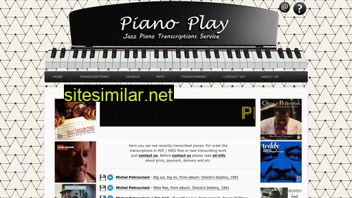 Piano-play similar sites