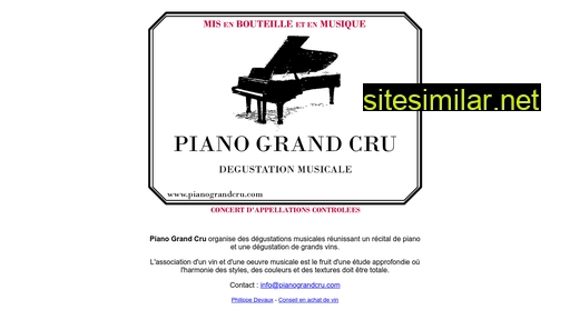 pianograndcru.com alternative sites
