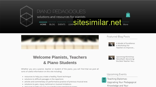 pianopedagogues.com alternative sites
