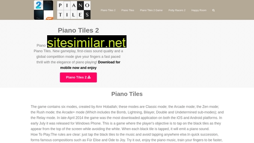 pianotiles2.com alternative sites