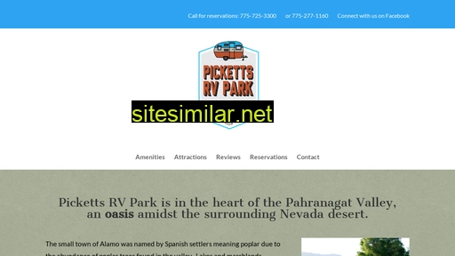 pickettsrvpark.com alternative sites