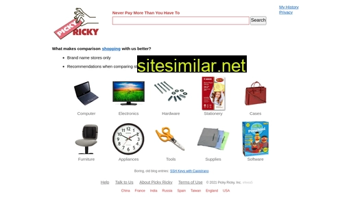picky-ricky.com alternative sites