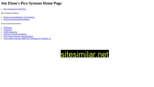 pico-systems.com alternative sites